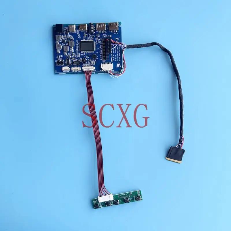 HT140WXB Ʈ  PCB 862 ̹ Ʈѷ  ŰƮ, DIY 40  LVDS ̴ HDMI ȣȯ, 1366x768, 14 ġ TYPE-C 2-USB
